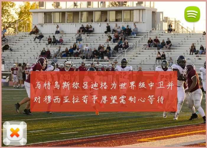 马特乌斯称吕迪格为世界级中卫并对穆西亚拉寄予厚望需耐心等待